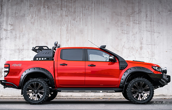 Ford Ranger XLT with Iron Man 4x4 accessories